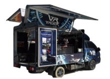 이동형 가상현실(VR) 체험 트럭. [출처=과기정통부]