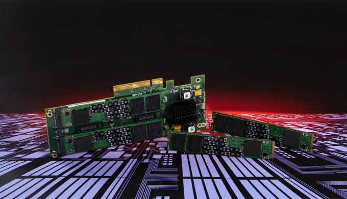 SK하이닉스가 시연에 성공한 ZNS SSD의 모습. [출처=SK하이닉스]