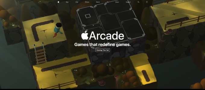 애플이 구독형 게임 서비스 '애플 아케이드'를 선보였다. [사진=애플 홈페이지]