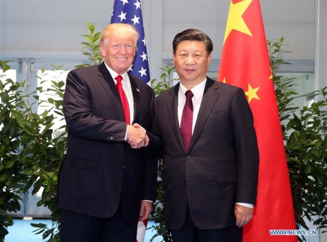 트럼프 미 대통령과 시진핑 중국 국가주석 [캡쳐=RTVM]
