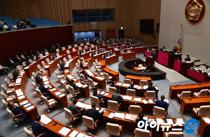 국회 예산결산특별위원회가 12일 추가경정예산안 심사를 시작했다.