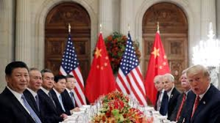 지난달 아르헨티나에서 개최됐던 G20 정상회의에서 미중 무역협상을 위해 마주 앉았던 미국과 중국 대표단. [마켓워치]