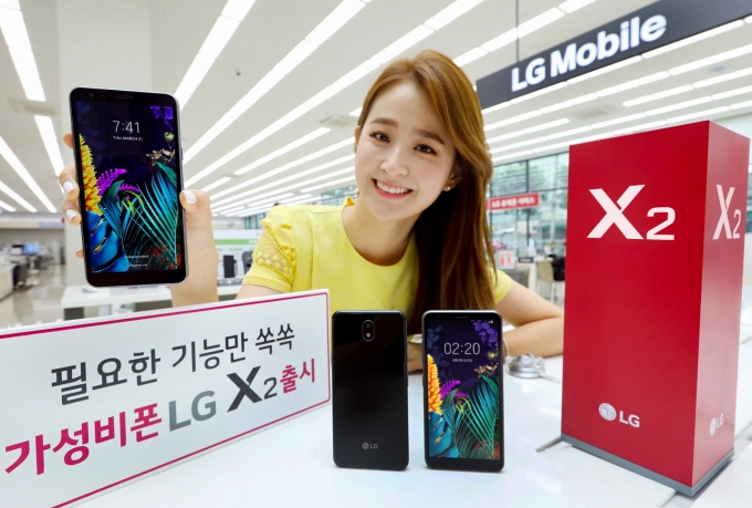 LG X2의 모습. [출처=LG전자]