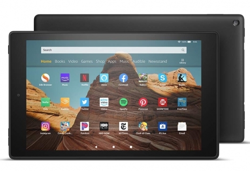 아마존이 새롭게 선보인 저가형 태블릿 '아마존 파이어HD 10' [출처=아마존]