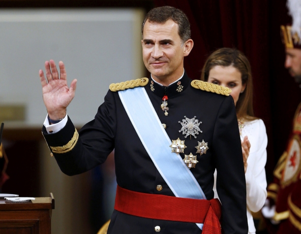 펠리페 6세 스페인 국왕 내외가 문재인 대통령의 초청으로 23, 24일 이틀 동안 한국을 국빈 방문한다고 고민정 청와대 대변인이 16일 발표했다. [차이나 데일리]