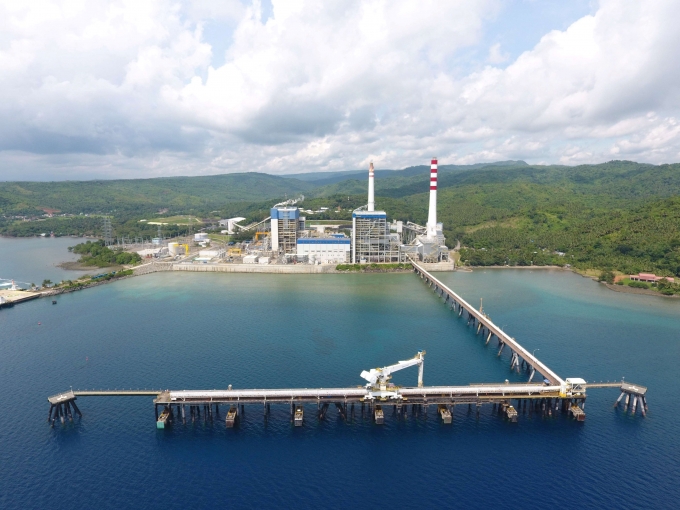 필리핀 최초의 초임계압 방식의 산 부에나벤튜라 초임계압 석탄화력발전소 전경. [사진=대림산업]