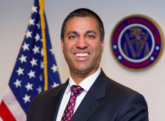 아짓 파이 FCC 위원장은 화웨이를 미국 통신망의 최대 불안요인으로 꼽았다 [출처=FCC]