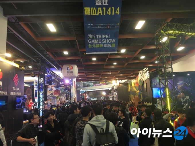한국 게임사들이 2월 열리는 2020 타이베이 게임쇼에 참가한다. 사진은 2019 타이베이 게임쇼 현장.