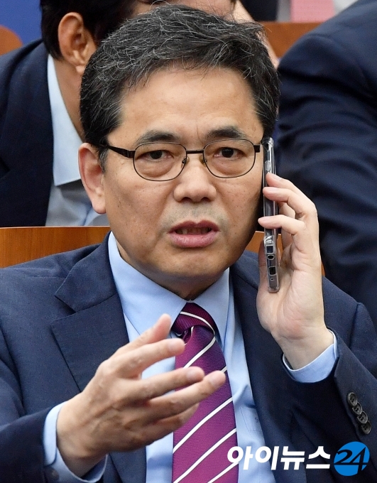 곽상도 자유한국당 의원. [조성우 기자]
