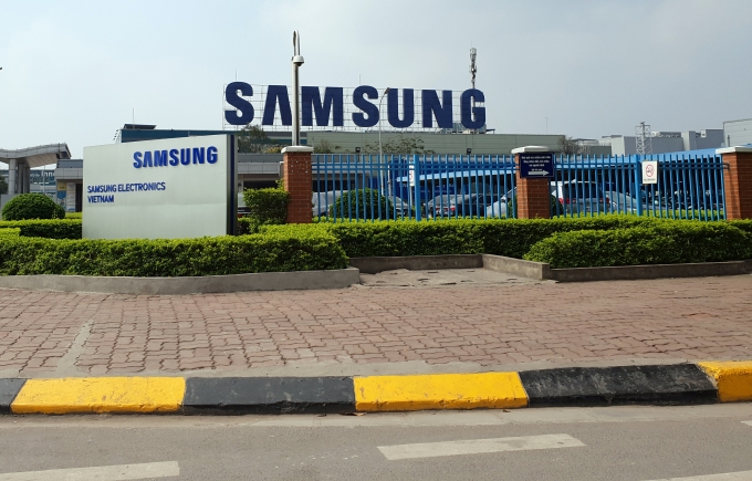 삼성전자 스마트폰의 절반 이상이 생산되는 베트남 공장의 모습. [출처=뉴시스]
