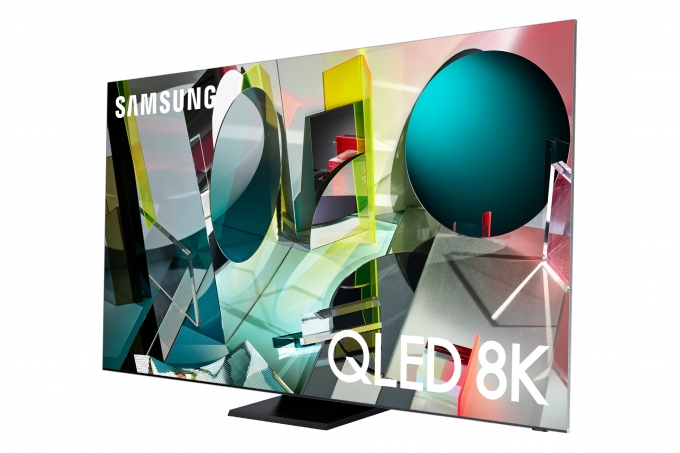 2020년형 삼성 QLED 8K 인피니티 스크린 제품 사진