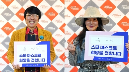 (왼쪽부터) 코미디언 표인봉, 디자이너 유지영