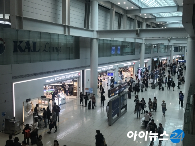 인천국제공항 제1터미널 출국장 면세점 전경 [사진=아이뉴스24 DB]