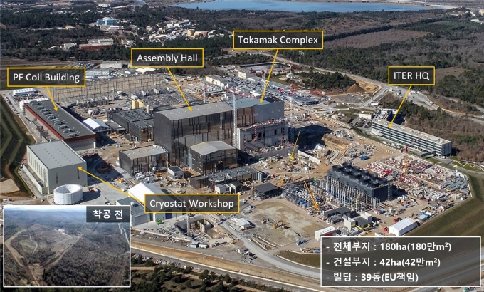 ITER 건설현장 전경 [과기정통부]
