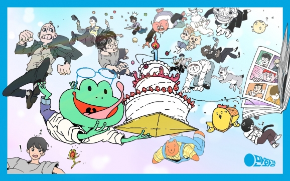 우아한형제들의 웹툰 플랫폼 '만화경'이 출시 1년을 맞았다. [사진=우아한형제들]
