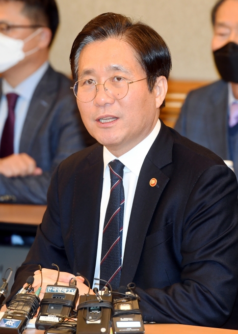 성윤모 산업통상자원부 장관. 