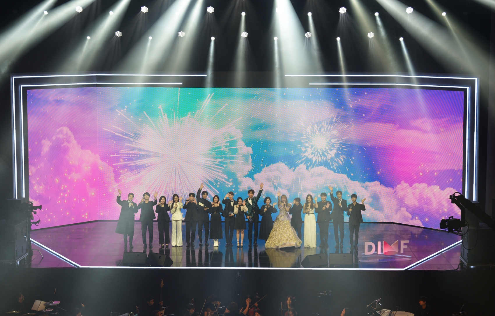 제14회 DIMF 개막콘서트 ‘DIMF ON-TACT’ 현장 사진. [DIMF사무국]