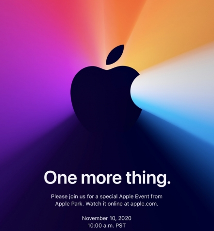 애플이 11월 10일 실리콘 맥 발표행사를 연다 [애플]