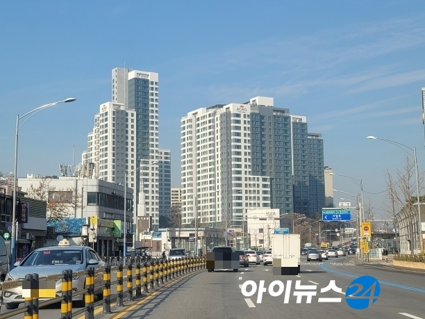 서울 동작구 흑석동 일대 아파트 단지 전경. [사진=김서온 기자]