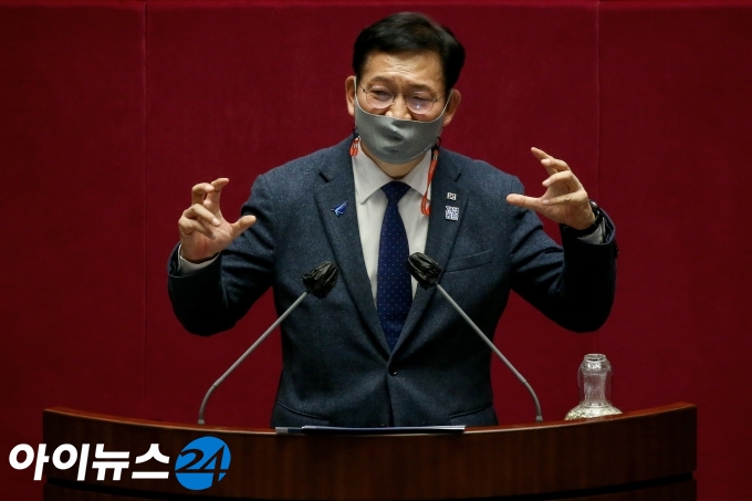 송영길 더불어민주당 의원. [사진=조성우 기자]