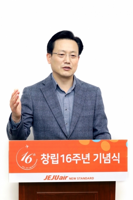 김이배 제주항공 대표이사. [사진=제주항공]