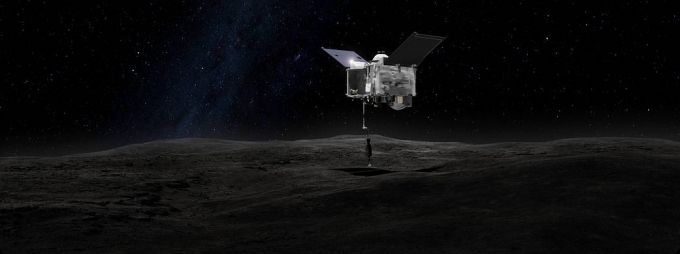 오시리스-렉스 탐사선이 올해 5월 베누에서 지구로 출발한다. 2023년 9월에 지구에 도착 예정이다. [사진=NASA]