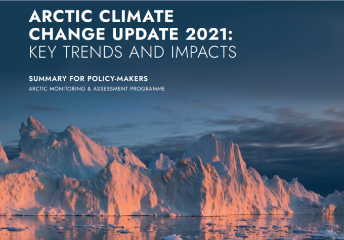 AMAP가 최근 북극 기후변화 관련 보고서를 내놓았다. 북극 가열화가 생각보다 더 빨리 진행되고 있다는 것을 확인했다. [AMAP]