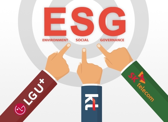 SK텔레콤, KT, LG유플러스 3사가 ESG 경영을 위해 노력하고 있다 [사진=조은수 기자]