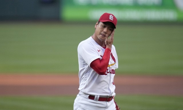 MLB 세인트루이스에서 뛰고 있는 김광현이 허리 통증으로 10일짜리 부상자 명단에 올랐다. [사진=뉴시스]