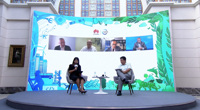 화웨이는 8일 중국 심천에서 국제자연보전연맹(IUCN)과 공동으로 '모두가 함께하는 기술 및 지속가능성(Tech & Sustainability - Everyone’s Included)' 포럼을 개최했다. [사진=화웨이 온라인 라이브 캡쳐]