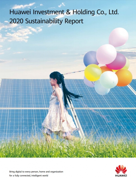 화웨이는 13일 2020년 지속가능경영 보고서를 발간했다고 발표했다.  [사진=화웨이]