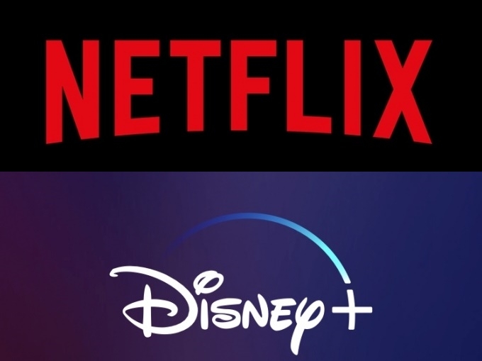 디즈니+가 11월 국내 공식 진출을 선언하며 넷플릭스와의 맞대결을 예고했다. 사진은 넷플릭스와 디즈니+ CI. [사진=디즈니, 넷플릭스]