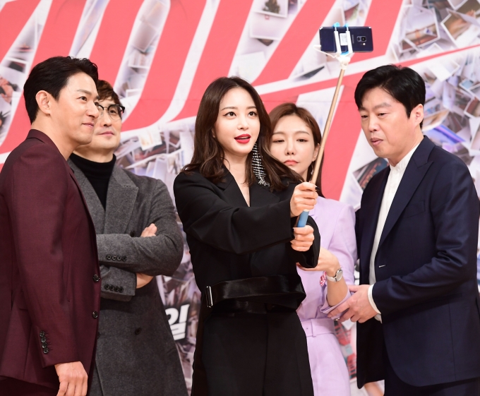 6일 SBS 새 수목드라마 '빅이슈' 제작발표회가 개최됐다[사진=정소희기자]