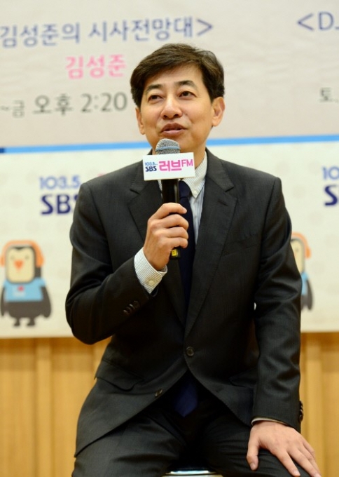 김성준 전 SBS 앵커 [사진=SBS]