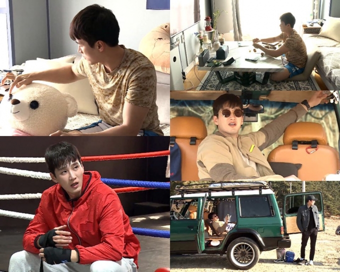 배우 안보현이 '나 혼자 산다'에 출연해 일상을 공개했다 [사진=MBC]