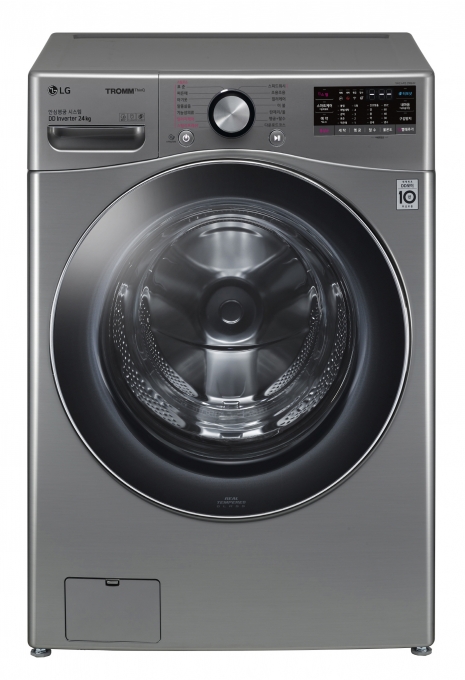 LG전자도 이번 주말 24kg AI DD(Direct Drive) 세탁기 'LG 트롬 세탁기 씽큐'를 출시한다. [사진=LG전자]