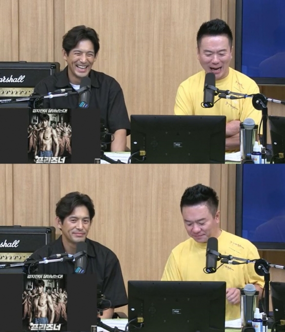 '두시탈출 컬투쇼'에 배우 오지호가 스페셜DJ로 출연했다. [사진=SBS파워FM]