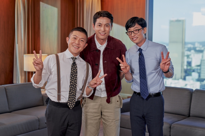 정우성이 '유퀴즈'에서 유재석, 조세호를 만난다. [사진=tvN]