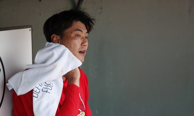 김광현(32, 세인트루이스 카디널스)이 오는 18일(한국시간) 시카고 컵스와의 경기에 선발등판한다. [사진=뉴시스]