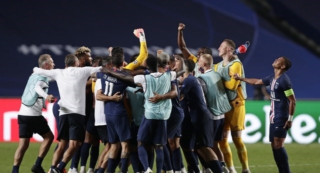 파리 생제르망(PSG)가 19일(한국시간) 열린 2019-2020시즌 UEFA 주최 챔피언스리그 준결승에서 라이프치히를 꺾고 결승행 티켓을 손에 넣었다. [사진=뉴시스]