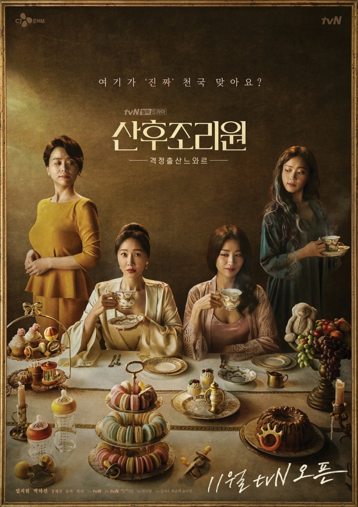 '산후조리원'이 11월 첫 방송을 확정지으며 메인 포스터를 공개했다. [사진=tvN]