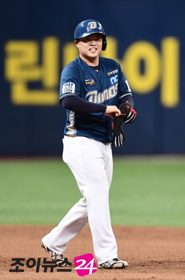 NC 다이노스 외야수 권희동이 17일 서울 고척 스카이돔에서 열리는 2020 신한은행 SOL KBO 한국시리즈(7전 4승제) 1차전에 7번타자 좌익수로 선발출전한다. [사진=정소희기자]