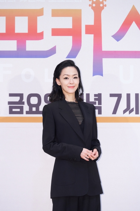 김윤아가 엠넷 '포커스' 제작발표회에 참석했다.  [사진=엠넷 ]