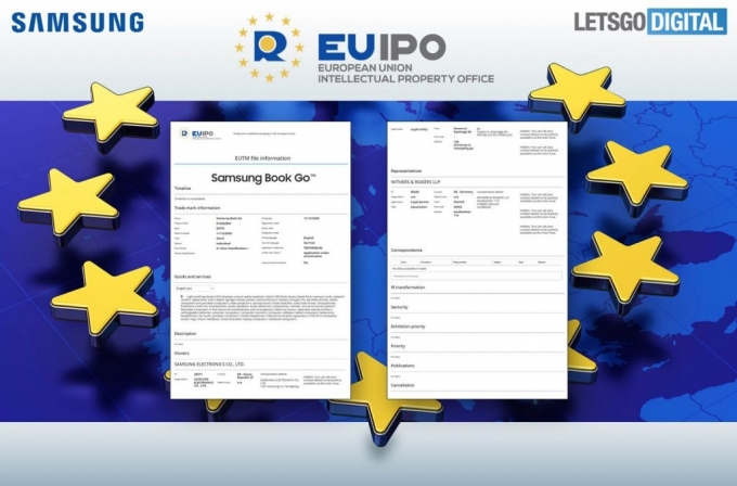 14일 업계에 따르면 삼성전자는 최근 유럽지식재산청(EUIPO)에 '삼성 북 고(book go)'라는 상표를 출원했다. [사진=레츠고디지털]
