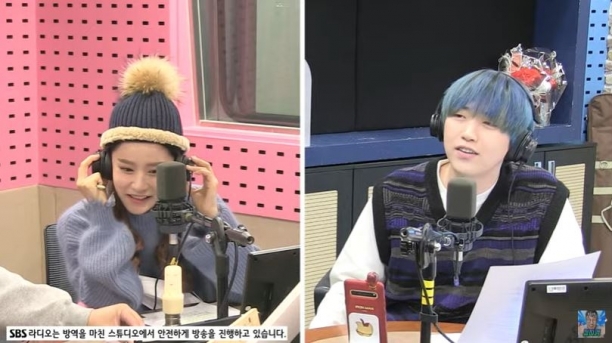 헤이지니(왼쪽)가 31일 오전 방송된 SBS라디오 '김영철의 파워FM'에 출연했다. [사진=SBS 고릴라디오]