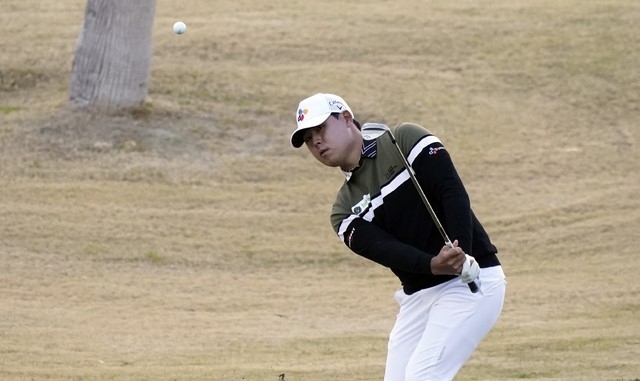 김시우가 24일(한국시간) 열린 PGA투어 아메리칸 익스프레스 3라운드에서 공동 선두로 올라서며 개인 통산 PGA 3승째 기대를 끌어올렸다.  [사진=뉴시스]