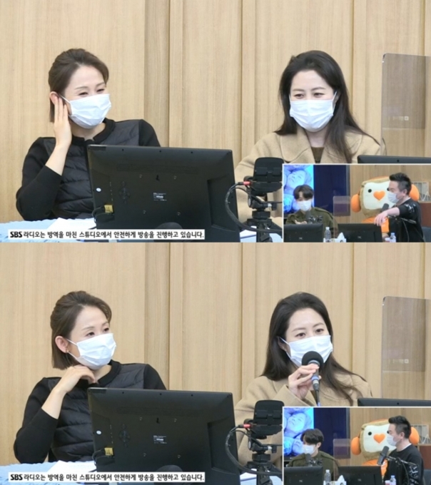 영화 '세자매' 문소리 김선영이 27일 SBS 파워FM '두시탈출 컬투쇼'에 출연해 입담을 뽐냈다. [사진=SBS 파워FM]