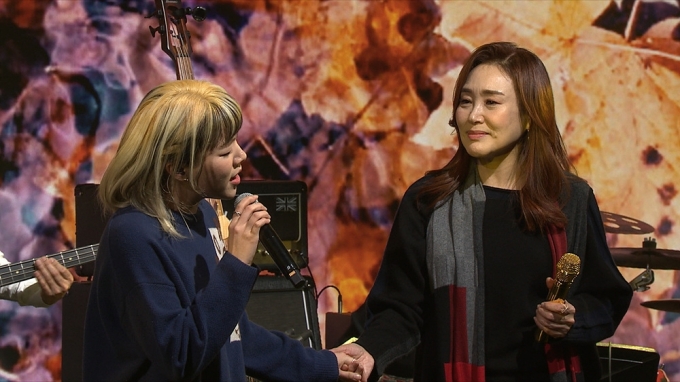 12일 방송되는 설 특집 '스페이스 공감'에 가수 주현미와 딸 임수연이 출연한다. [사진=EBS]