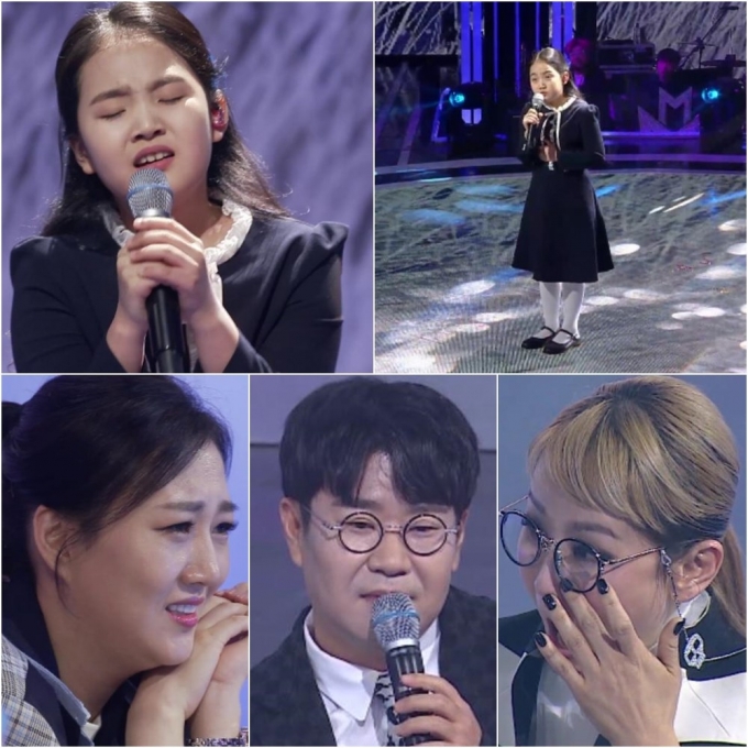 '미스트롯2' 김태연  무대와 장윤정 등 마스터들의 반응  [사진=TV CHOSUN]