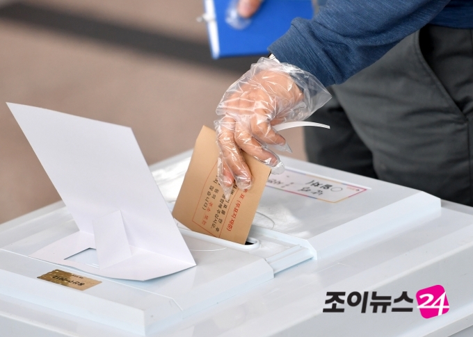 4월 2일, 3일 4·7 재·보궐선거 사전 투표가 실시된다.  [사진=조성우 기자]